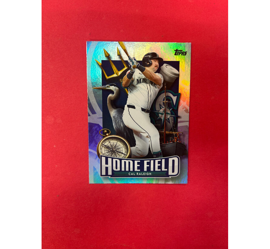 2026 TOPPS SERIES 1 CAL RALEIGH HOME FIELD ADVANTAGE
