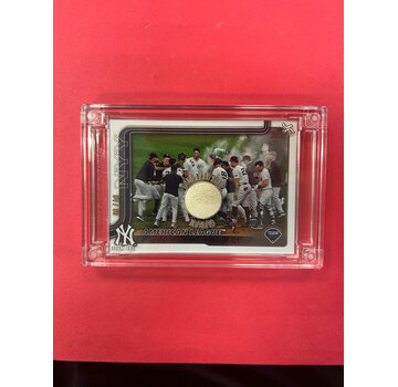 TOPPS 2026 JERSEY FUSION NEW YORK YANKEES GAME USED BALL /39