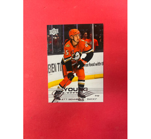 UPPER DECK 2025-26 UPPER DECK EXTENDED BECKETT SENNECKE YOUNG GUNS