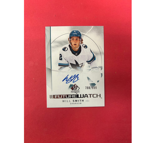 UPPER DECK 2024-25 SP AUTHENTIC WILL SMITH FUTURE WATCH AUTO /999