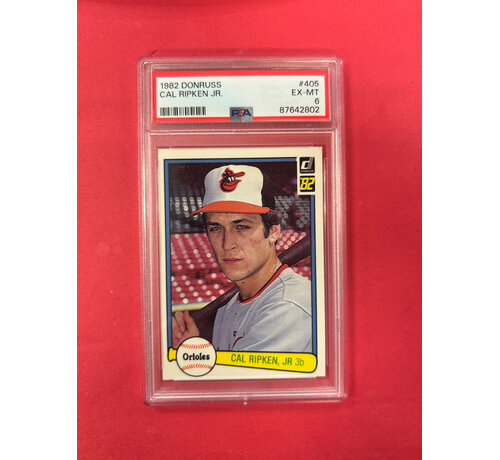 DONRUSS 1982 DONRUSS CAL RIPKEN JR PSA GRADED 6