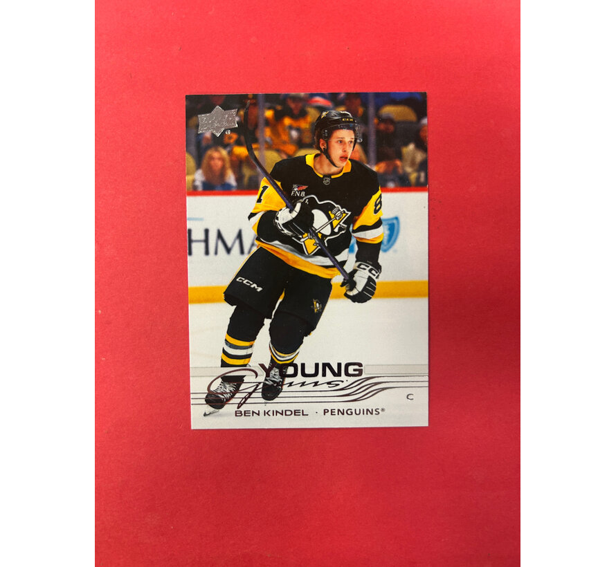 2025-26 UPPER DECK SERIES 1 BEN KINDEL YOUNG GUNS