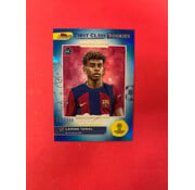 TOPPS 2024 TOPPS FINEST SOCCER LAMINE YAMAL FIRST CLASS ROOKIES BLUE /150