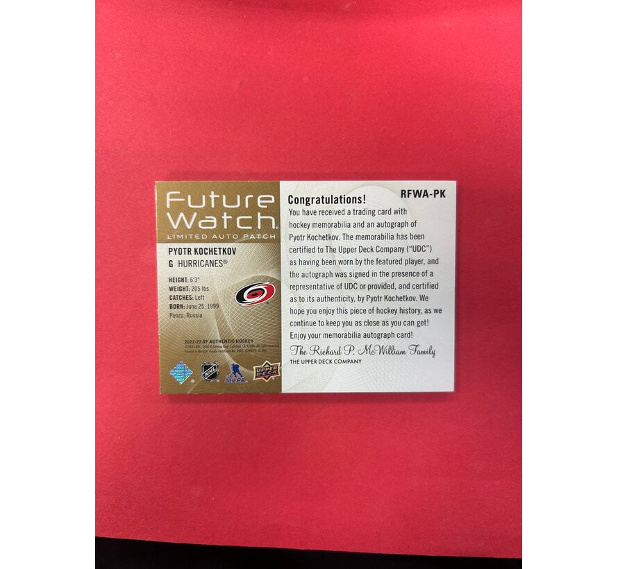 2023 PANINI SCORE DOUBLE TROUBLE GOFF/ST.BROWN AUTOGARPHS /100