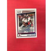 PANINI 2022 PANINI SCORE CHRIS GODWIN AUTOGRAPH