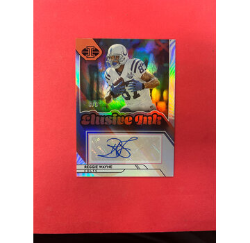 PANINI 2022 PANINI ILLUSIONS REGGIE WAYNE ELUSIVE INK BRONZE 8/8