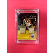 2023 JERSEY FUSION OSCAR ROBERTSON GAME USED FLOORING /50