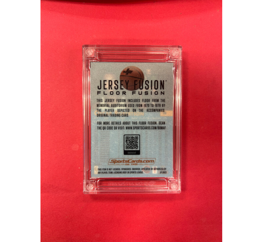 2023 JERSEY FUSION OSCAR ROBERTSON GAME USED FLOORING /50