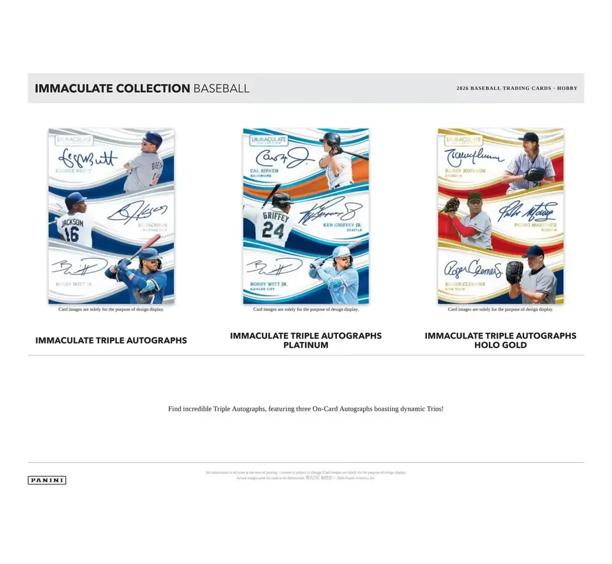 2026 PANINI IMMACULATE BASEBALL HOBBY BOX