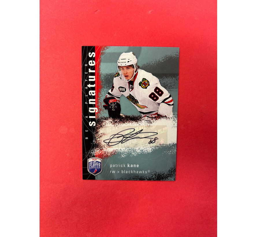 2007-08 BE A PLAYER PATRICK KANE ROOKIE SIGNATURE