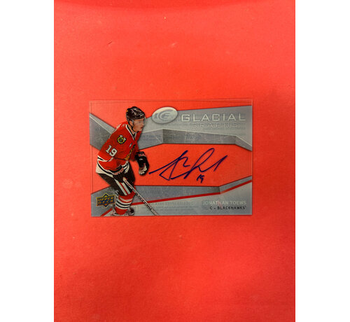 UPPER DECK 2008-09 UPPER DECK ICE JONATHAN TOEWS GLACIAL GRAPHS