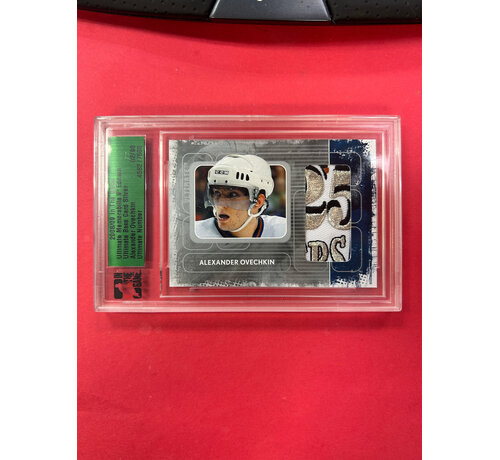IN THE GAME 2008-09 IN THE GAME ALEXANDER OVECHKIN ULTIMATE NUMBER /90 25TH ANNIVERSARY PATCH