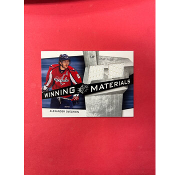 UPPER DECK 2008-09 UPPER DECK SPX ALEXANDER OVECHKIN WINNING MATERIALS