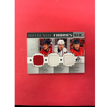 UPPER DECK 2011-12 SP GAME USED AUTHENTIC FABRICS SIX CAPITALS LIGHTNING /7