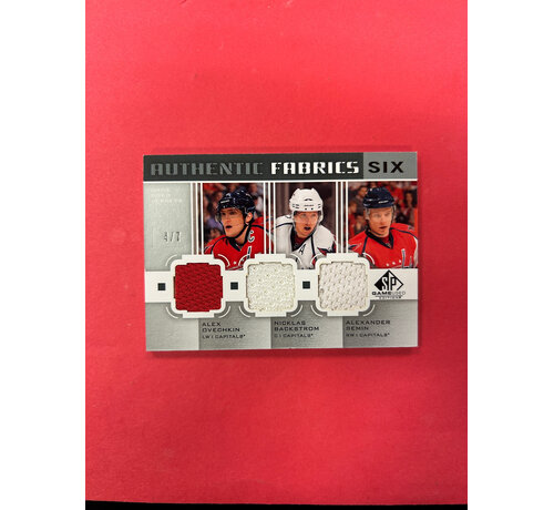 UPPER DECK 2011-12 SP GAME USED AUTHENTIC FABRICS SIX CAPITALS LIGHTNING /7