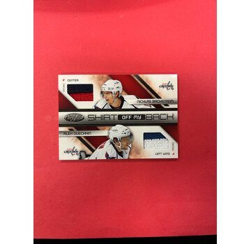 PANINI 2010-11 PANINI CERTIFIED SHIRT OFF MY BACK OVECHKIN/BACKSTROM /25