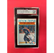O-PEE-CHEE 1982-83 O-PEE-CHEE WAYNE GRETZKY IN ACTION #107 KSA GRADED 7.5