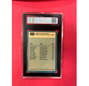 O-PEE-CHEE 1981-82 O-PEE-CHEE WAYNE GRETZKY SCORING LEADER #384 KSA GRADED 7