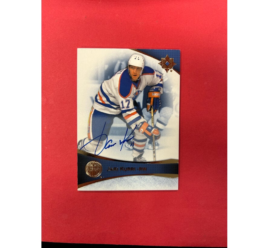 2022-23 UPPER DECK ULTIMATE PAUL COFFEY ULTIMATE AUTO BLUE