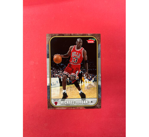 TOPPS 2007-08 NBA FLEER MICHAEL JORDAN TEAM SET #20