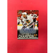 UPPER DECK 2025 UPPER DECK BLACKHAWKS CENTENNIAL DUSTIN BYFUGLIEN CAPTURING A CHAMPION AUTOGRAPH