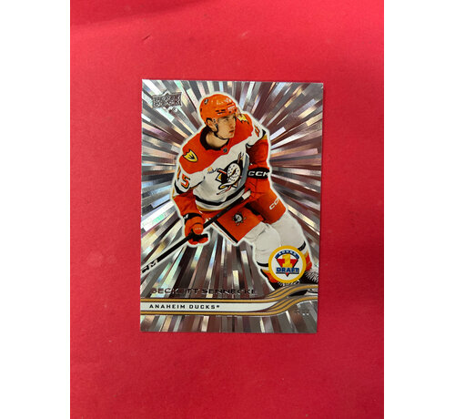 UPPER DECK 2025-26 UPPER DECK EXTENDED BECKETT SENNECKE OUTBURST 1ST DRAFT