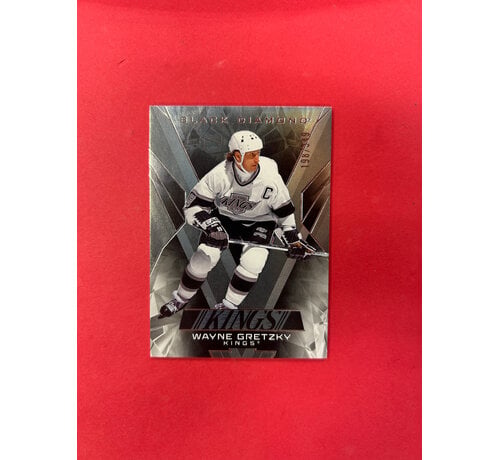 UPPER DECK 2025-26 UPPER DECK BLACK DIAMOND WAYNE GRETZKY /349