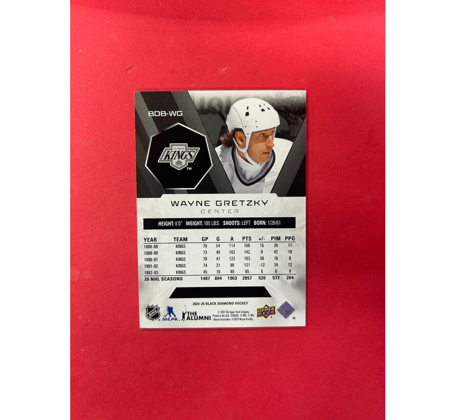 2025-26 UPPER DECK BLACK DIAMOND WAYNE GRETZKY /349