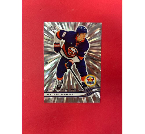 UPPER DECK 2025-26 UPPER DECK EXTENDED MATTHEW SCHAEFER 1ST DRAFT OUTBURST