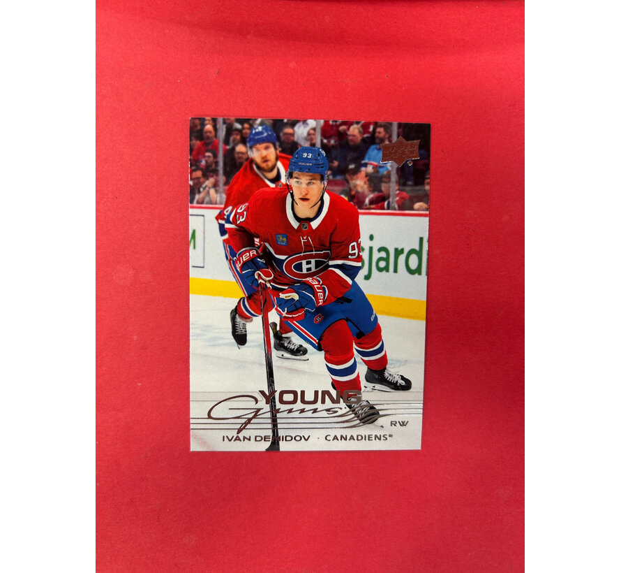 2015-16 UPPER DECK SERIES 1 IVAN DEMIDOV YOUNG GUNS