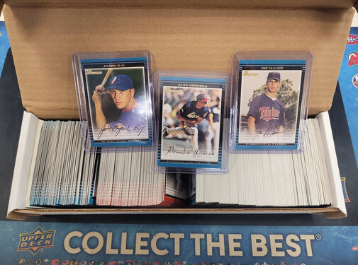 TOPPS 2002 BOWMAN BASEBALL COMPLETE SET 1-440 CABRERA ROOKIE