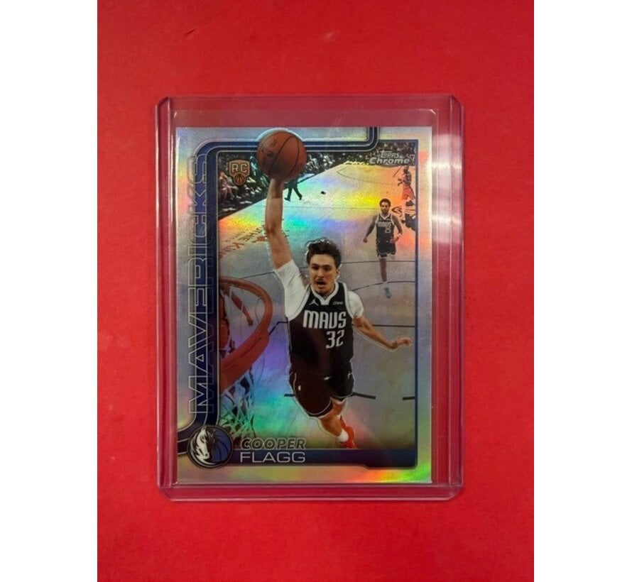 2025-26 TOPPS CHROME UPDATE COOPER FLAGG REFRACTOR #151