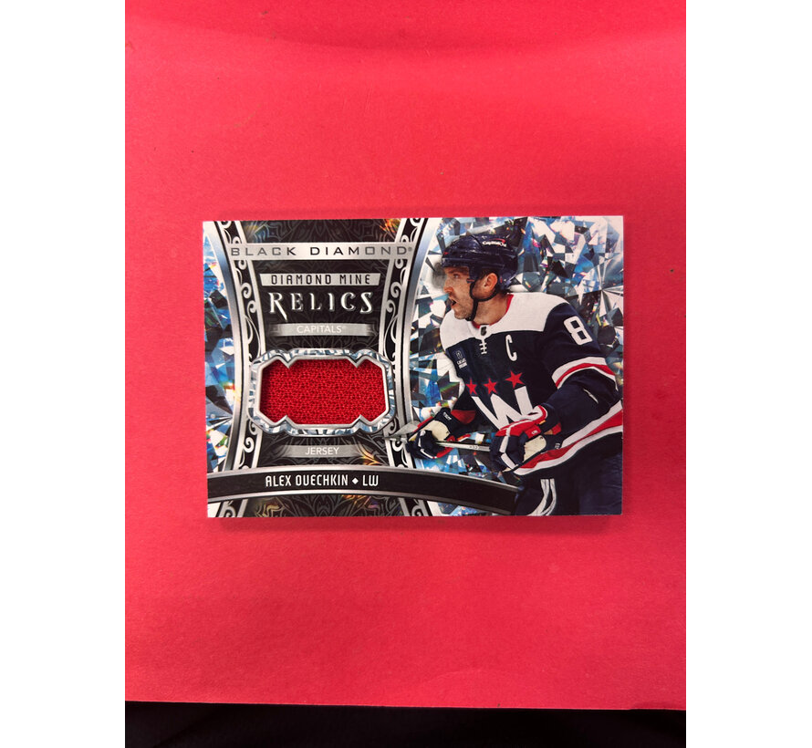 2022-23 UPPER DECK BLACK DIAMOND ALEX OVECHKIN DIAMOND MINE RELICS