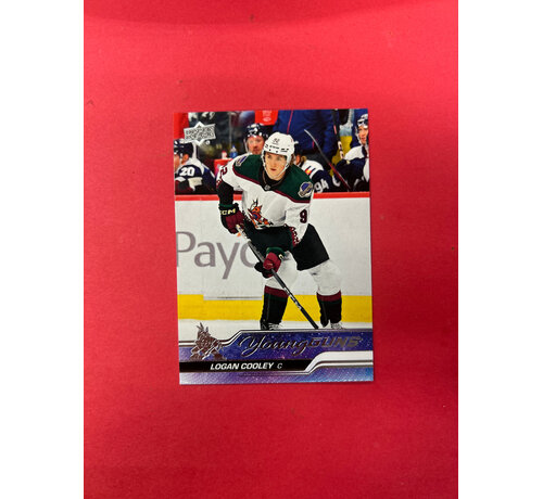 UPPER DECK 2023-24 UPPER DECK EXTENDED LOGAN COOLEY YOUNG GUNS