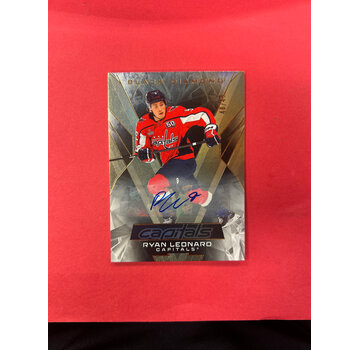 UPPER DECK 2025-26 UPPER DECK BLACK DIAMOND RYAN LEONARD AUTO /49