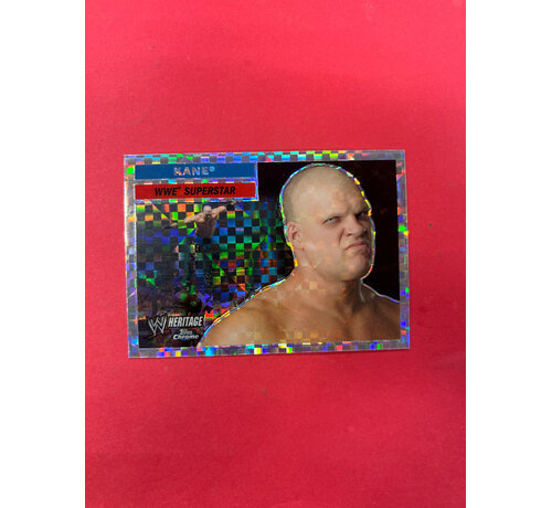 TOPPS 2006 TOPPS CHROME WWE HERITAGE KANE X FRACTOR