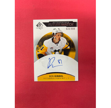 UPPER DECK 2025-26 SP AUTHENTIC BEN KINDEL FUTURE WATCH AUTOGRAPH /999