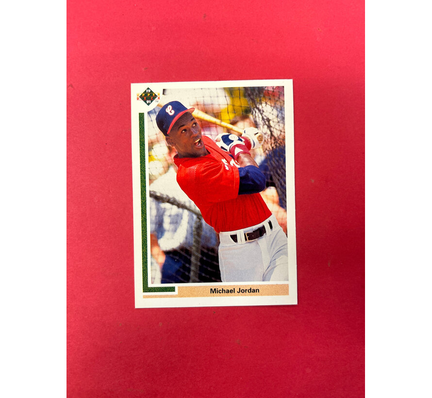 1990 UPPER DECK BASEBALL MICHAEL JORDAN ROOKIE SP1