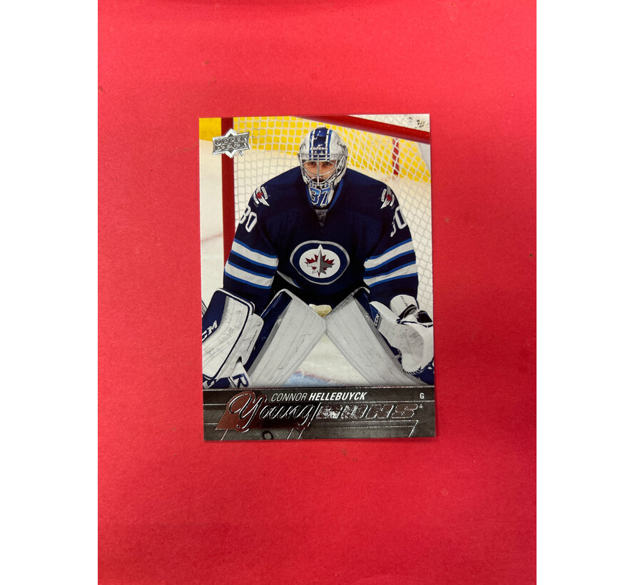 2015-16 UPPER DECK SERIES 1 CONNOR HELLEBUYCK YOUNG GUNS