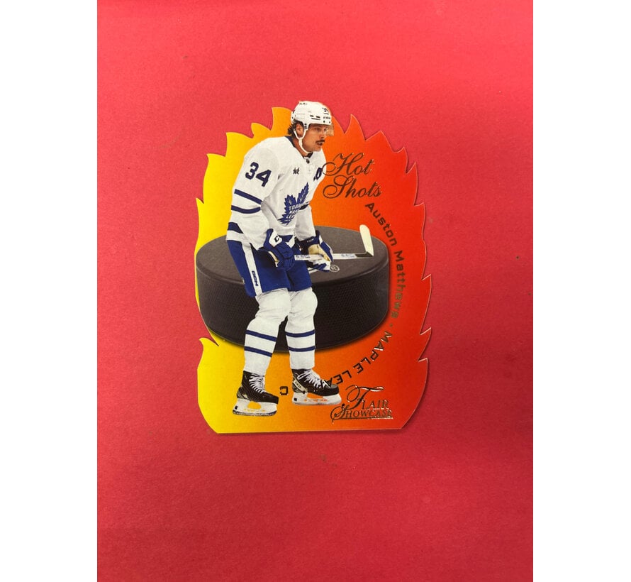2022-23 UPPER DECK METAL UNIVERSE AUSTON MATTHEWS HOT SHOTS SSP