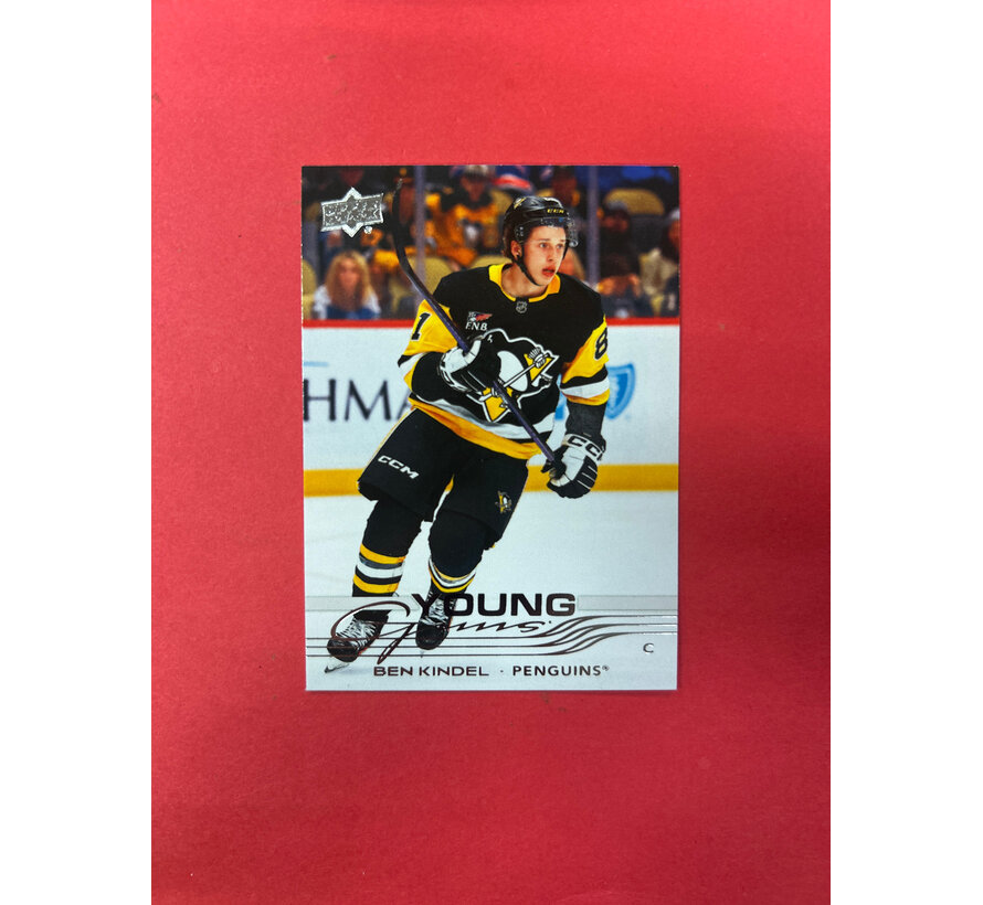 2025-26 UPPER DECK SERIES 2 BEN KINDEL YOUNG GUNS