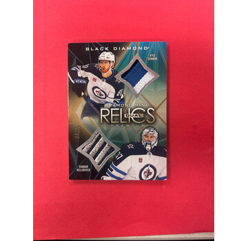UPPER DECK 2024-25 UPPER DECK BLACK DIAMOND CONNOR/ HELLEBUYCK DUAL STAR PATCHES /15