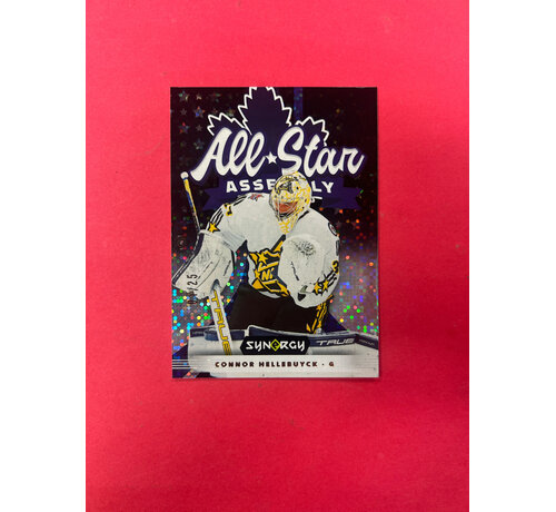 UPPER DECK 2024-25 UPPER DECK SYNERGY CONNOR HELLEBUYCK ALL STAR ASSEMBLY /25