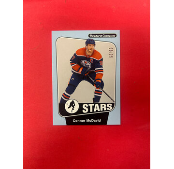UPPER DECK 2024-25 PARKHURST CHAMPIONS CONNOR MCDAVID BABY BLUE /25