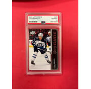 UPPER DECK 2021-22 UPPER DECK COLE PERFETTI YOUNG GUNS PSA GRADED 10