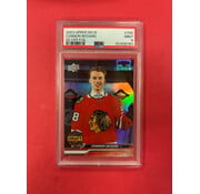 UPPER DECK 2023 UPPER DECK CONNOR BEDARD SILVER FOIL 1ST ROUND DRAFTS PSA GRADED 9