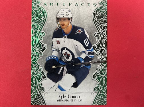 UPPER DECK 2025-26 UPPER DECK ARTIFACTS KYLE CONNOR EMERALD GREEN /10