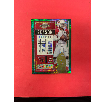 PANINI 2020 PANINI CONTENDERS KYLER MURRAY GREEN PULSAR /27