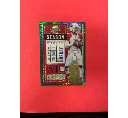 PANINI 2020 PANINI CONTENDERS KYLER MURRAY GREEN PULSAR /27