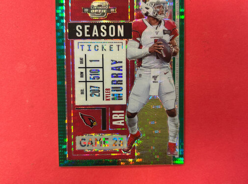 PANINI 2020 PANINI CONTENDERS KYLER MURRAY GREEN PULSAR /27